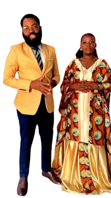 Pastor Inocêncio Jundo e Pastora Angelina Jundo, dirigentes da obra Missões Silóé em Angola